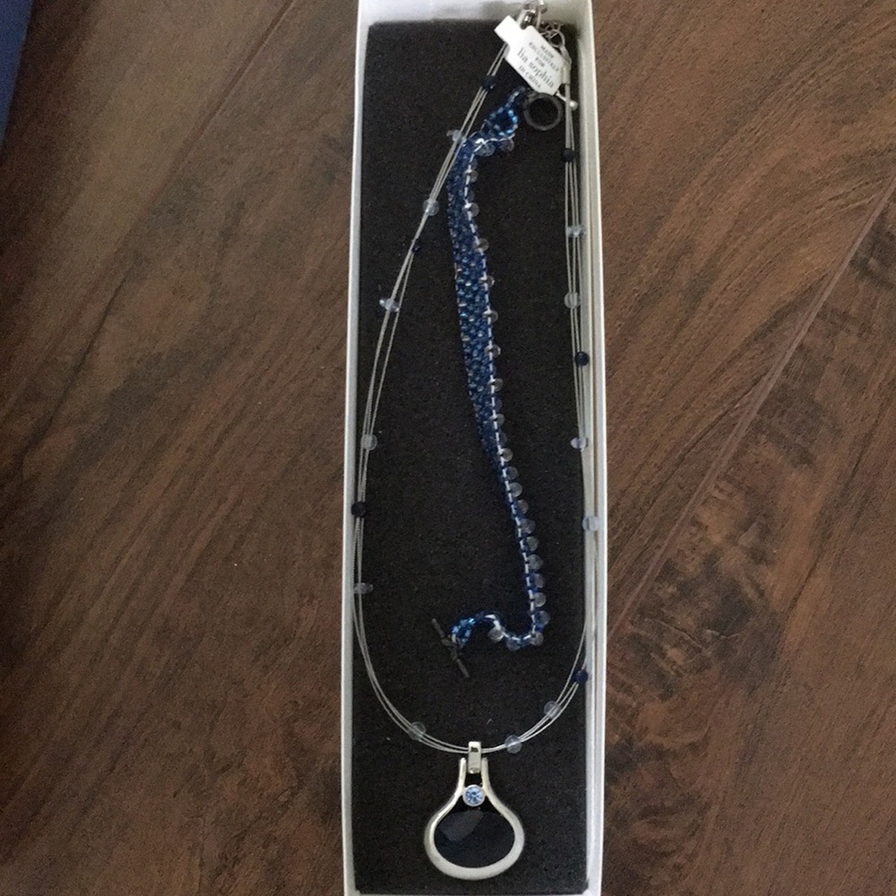 NWT Lia Sophia Sapphire Set
